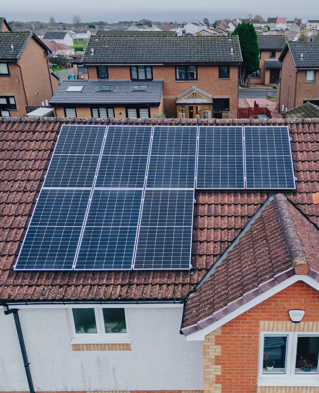 Solar Panel on Roof in Scotland